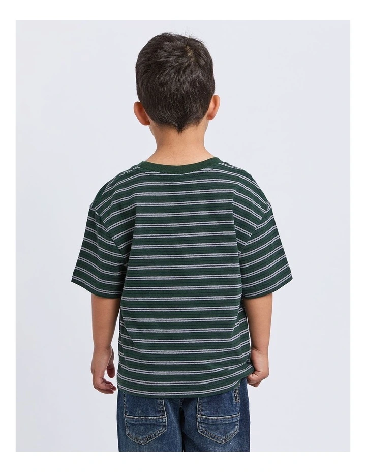 Half-Pipe Tee (3-7 Years) in Green image 2
