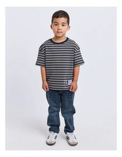 Half-Pipe Tee (3-7 Years) in Blue