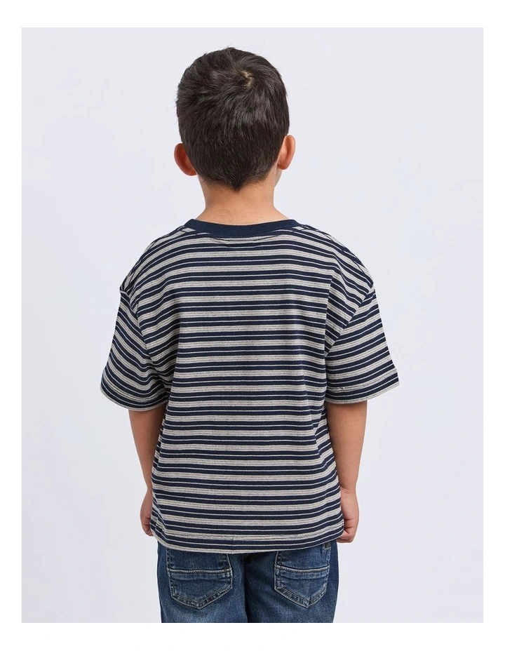 Half-Pipe Tee (3-7 Years) in Blue image 2