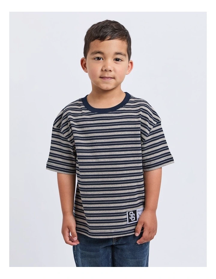 Half-Pipe Tee (3-7 Years) in Blue image 3