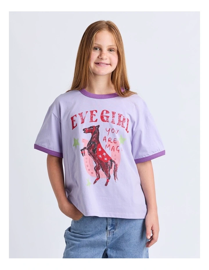 Magic Tee (8 - 16 Years) in Purple image 1