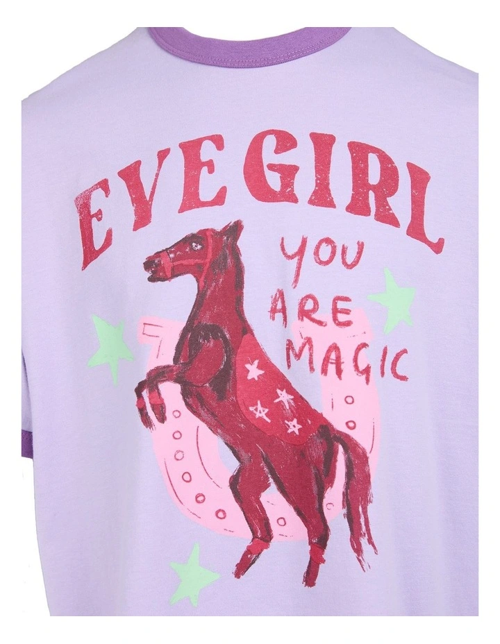 Magic Tee (8 - 16 Years) in Purple image 7