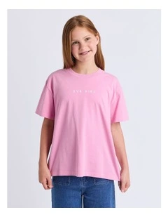 Core Tee Top (8 - 16 Years) in Pink