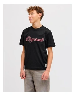 Nantucket Branded T-Shirt in Black