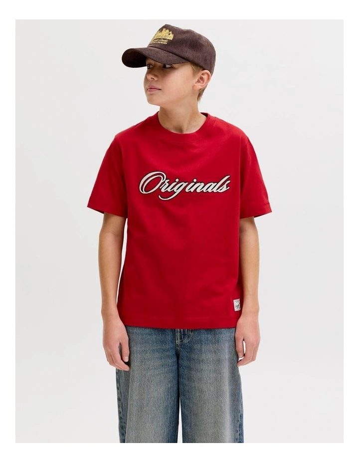 Nantucket Branded T-Shirt in Red image 1
