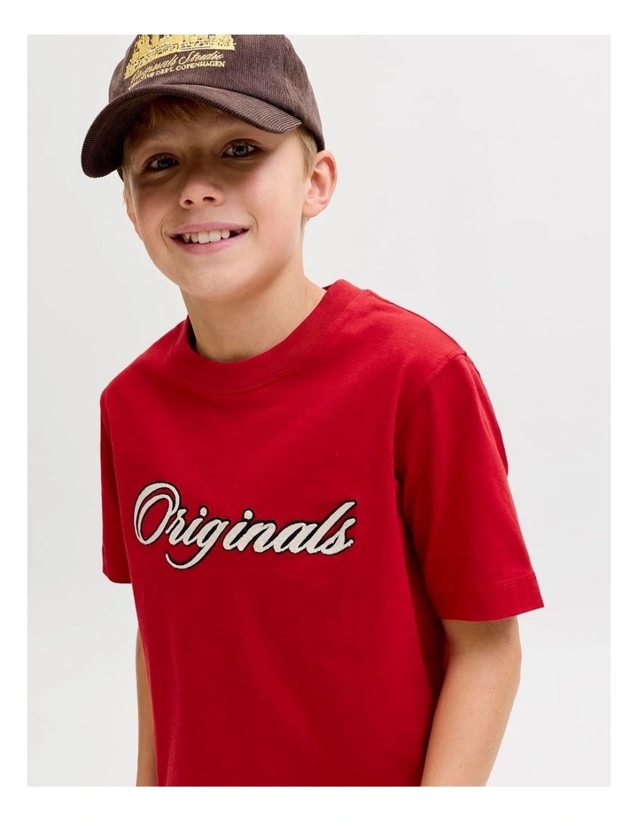 Nantucket Branded T-Shirt in Red image 2