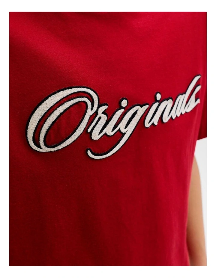 Nantucket Branded T-Shirt in Red image 3
