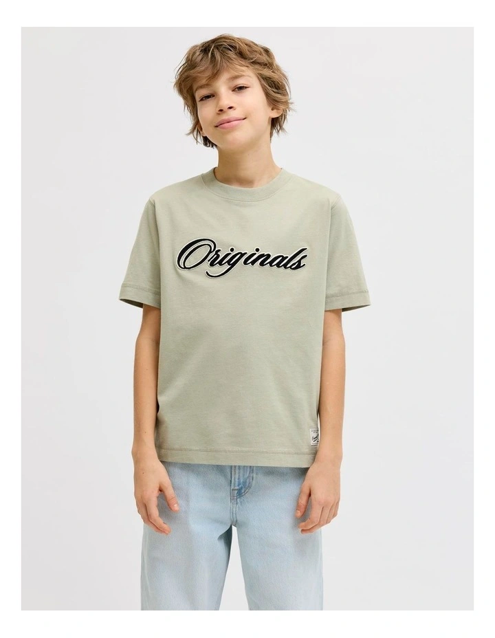 Nantucket Branded T-Shirt in Light Green image 1