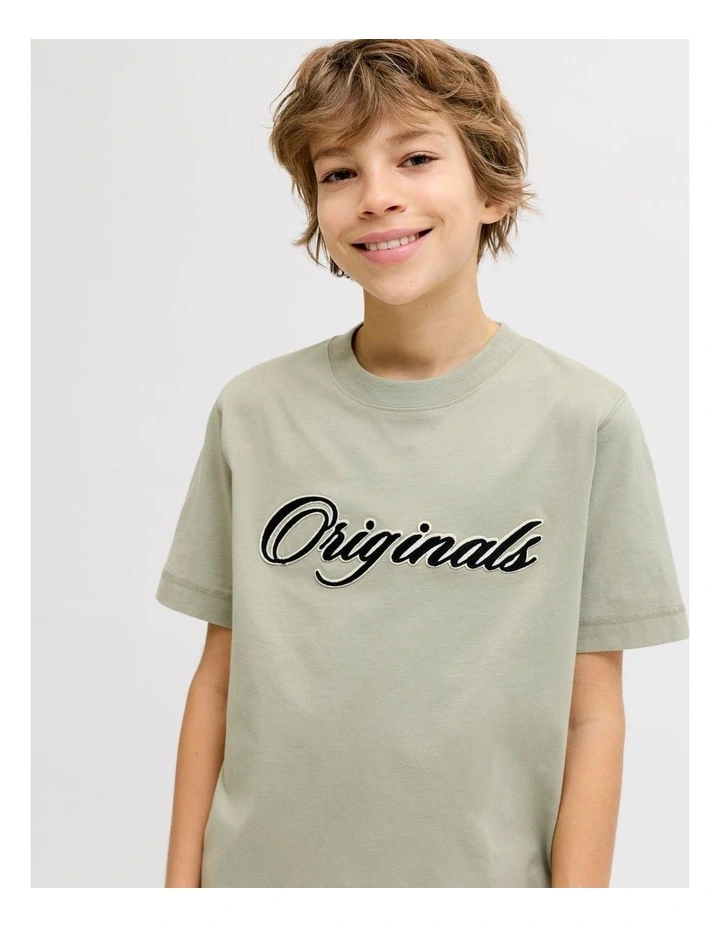 Nantucket Branded T-Shirt in Light Green image 2