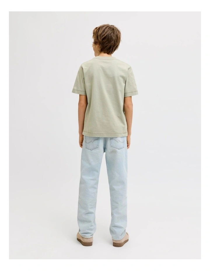 Nantucket Branded T-Shirt in Light Green image 5