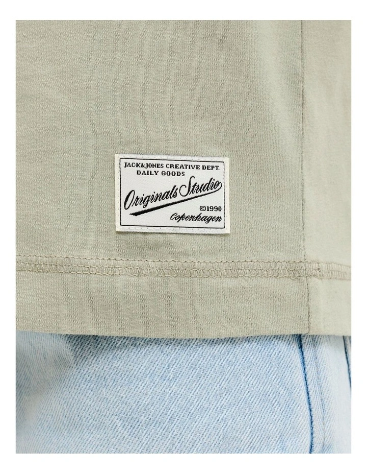 Nantucket Branded T-Shirt in Light Green image 6