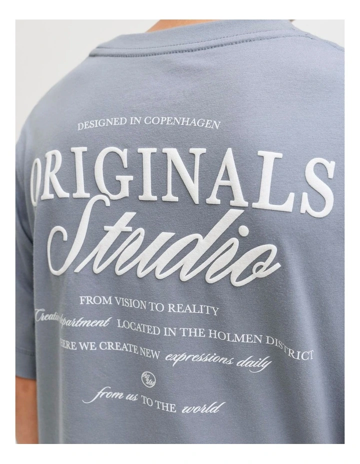 Norrebro Typo T-shirt in Grey image 5