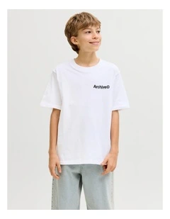 Mineral Photo T-Shirt in White