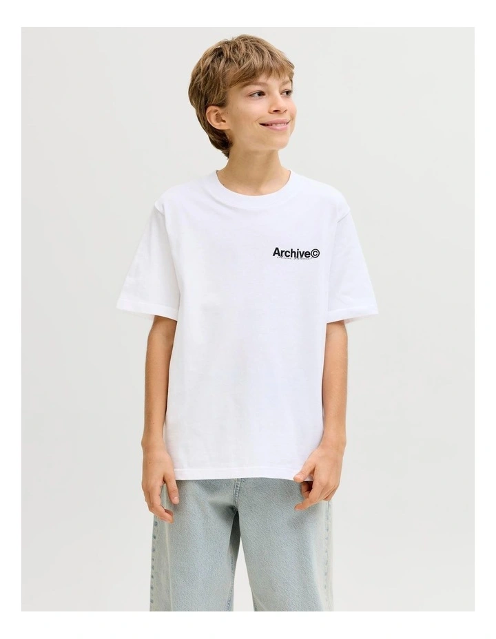 Mineral Photo T-Shirt in White image 1