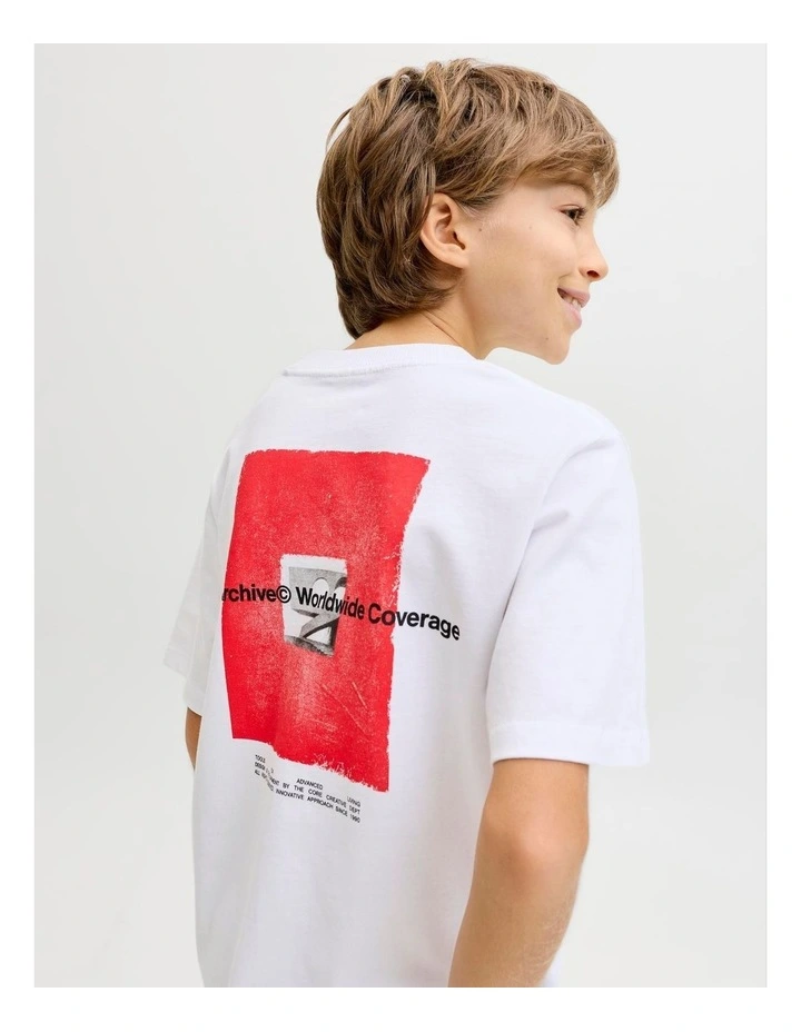 Mineral Photo T-Shirt in White image 2