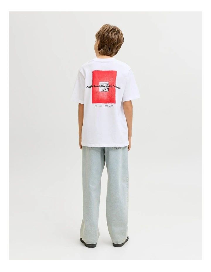 Mineral Photo T-Shirt in White image 4