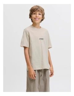 Soho Cotton T-shirt in Beige