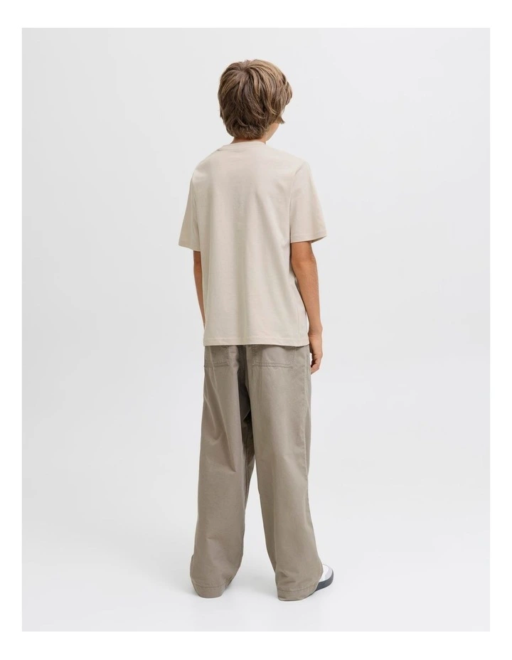 Soho Cotton T-shirt in Beige image 5