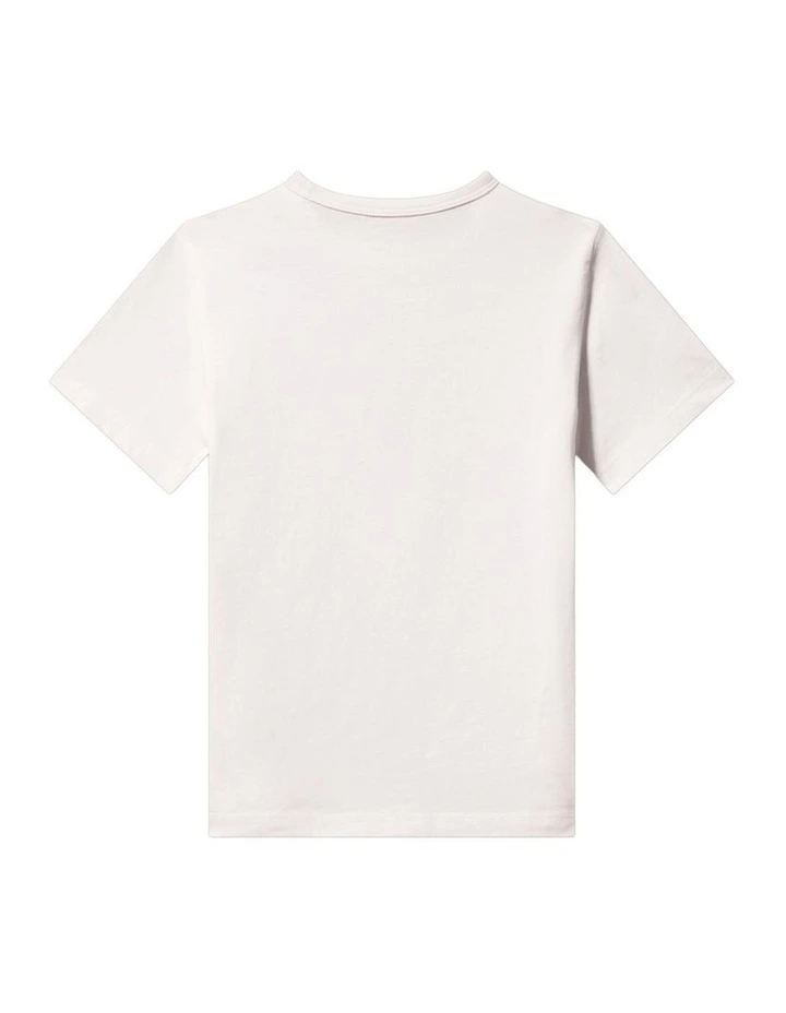 Multi Colour Short Sleeve T-shirt (8-16 Years) in White image 2