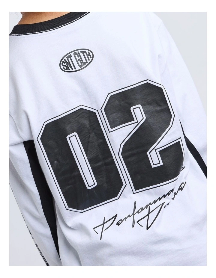 24/7 Longsleeve Tee (3 to 7 Years) in White image 4