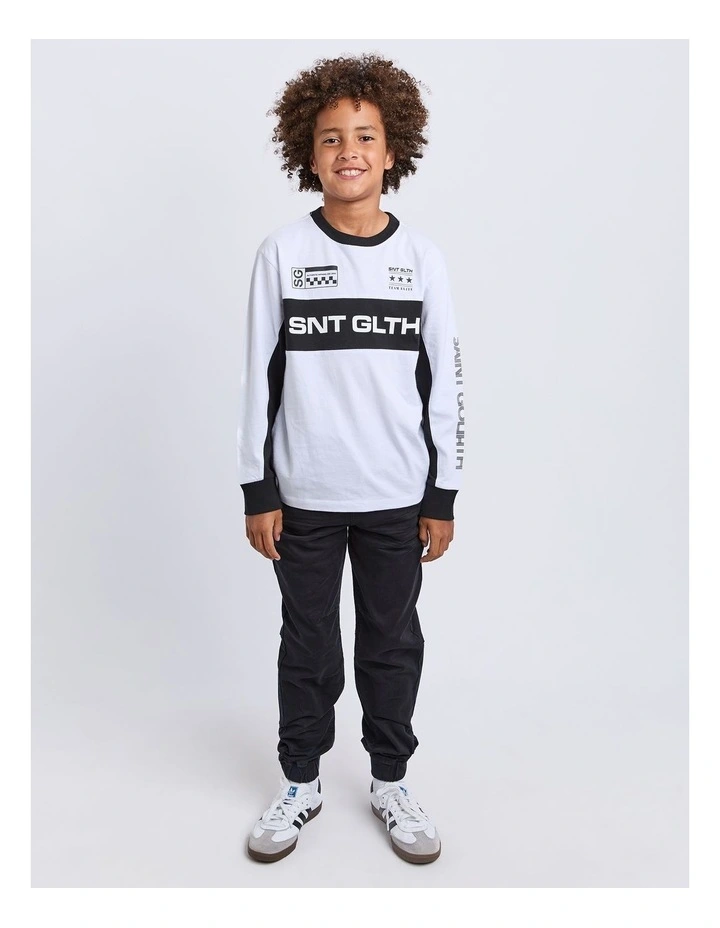 Longsleeve Tee 24/7 in White image 4