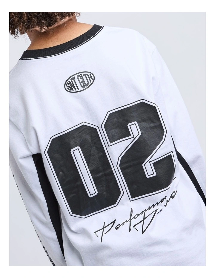 Longsleeve Tee 24/7 in White image 5