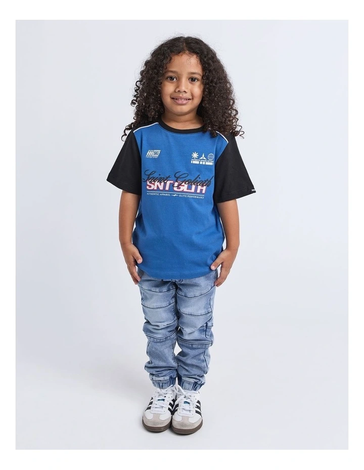 Overdrive Tee in Blue image 3