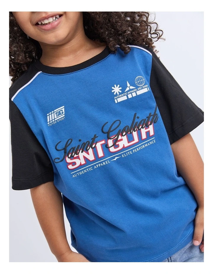 Overdrive Tee in Blue image 4