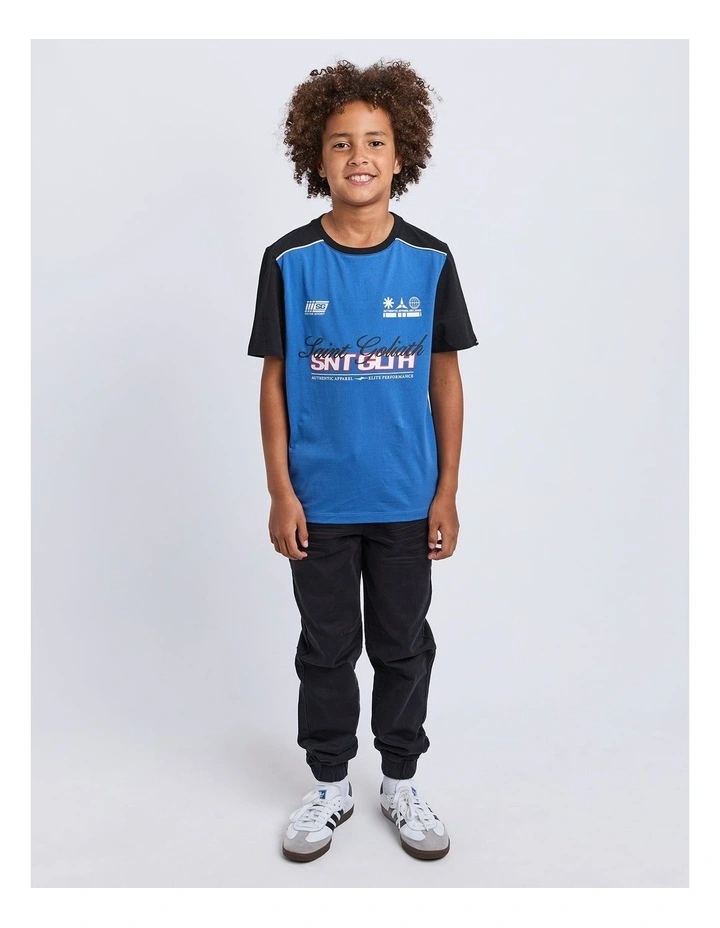 Overdrive Tee in Blue image 3