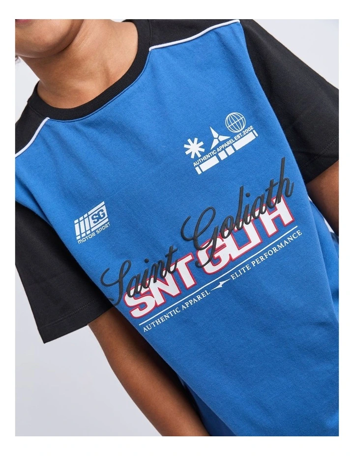 Overdrive Tee in Blue image 4