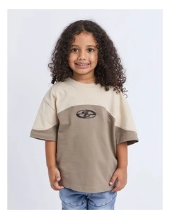 Quantum Tee (3 -7 Years) in Dune
