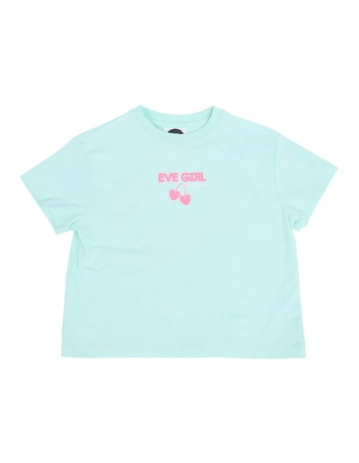 Lounge Club Tee (3-7 Years) in Mint image 5