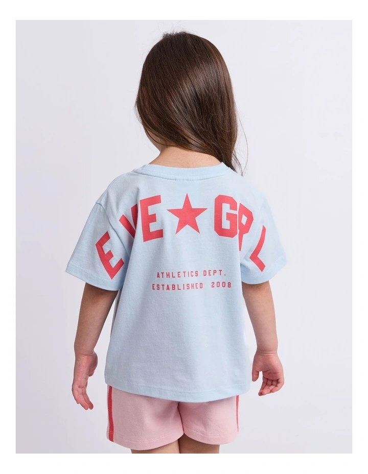 Motion Tee (3-7 Years) in Light Blue image 2