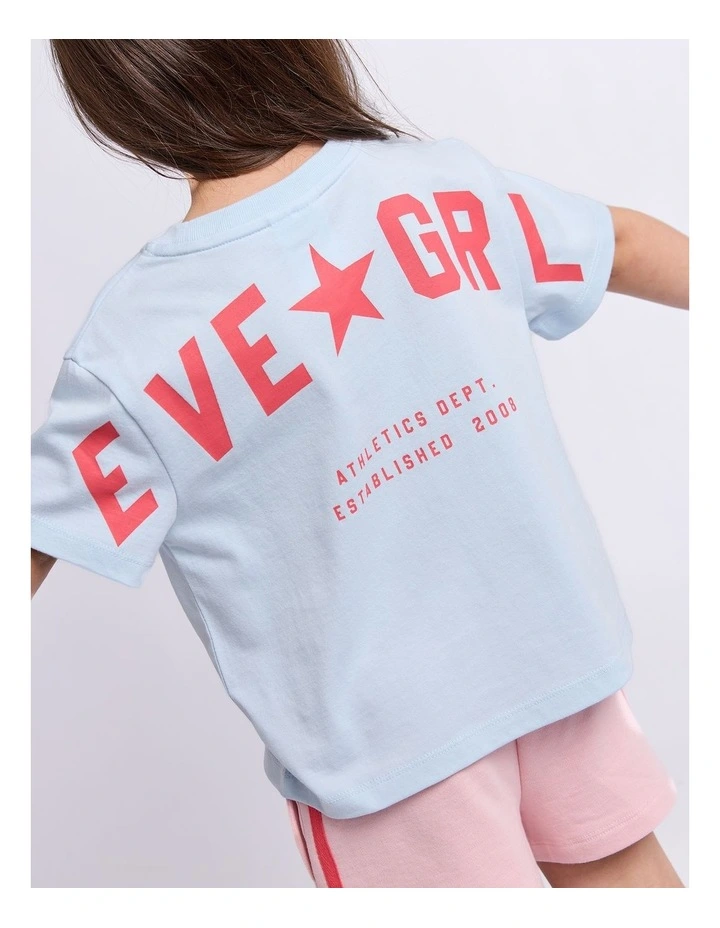Motion Tee (3-7 Years) in Light Blue image 4