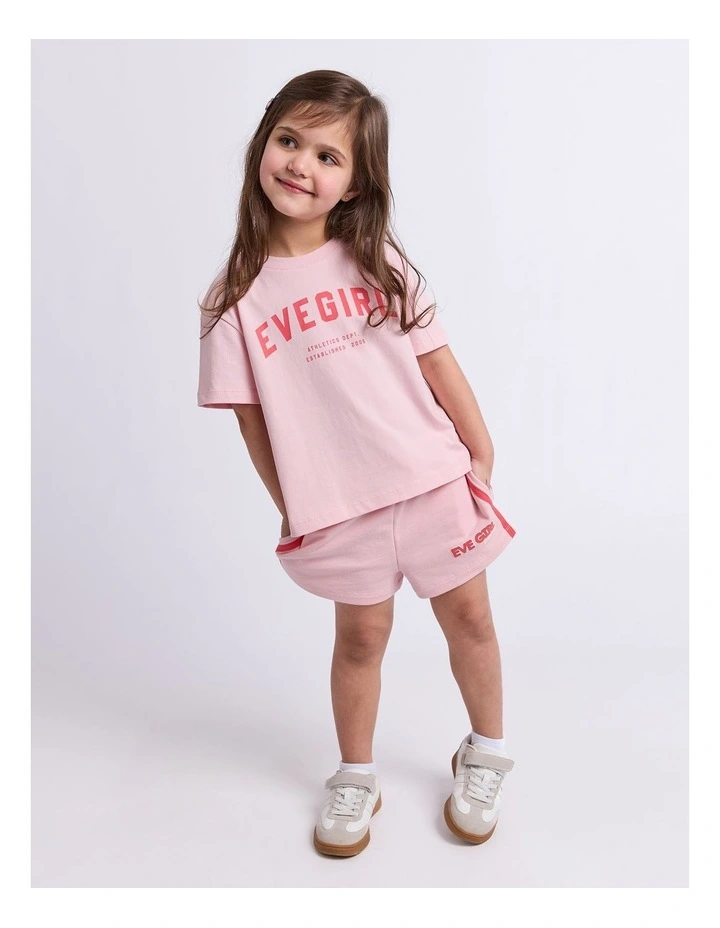 Motion Tee (3-7 Years) in Pale Pink image 3