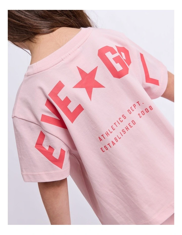 Motion Tee (3-7 Years) in Pale Pink image 4