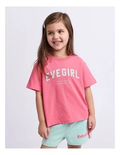 Motion Tee (3-7 Years) in Rose