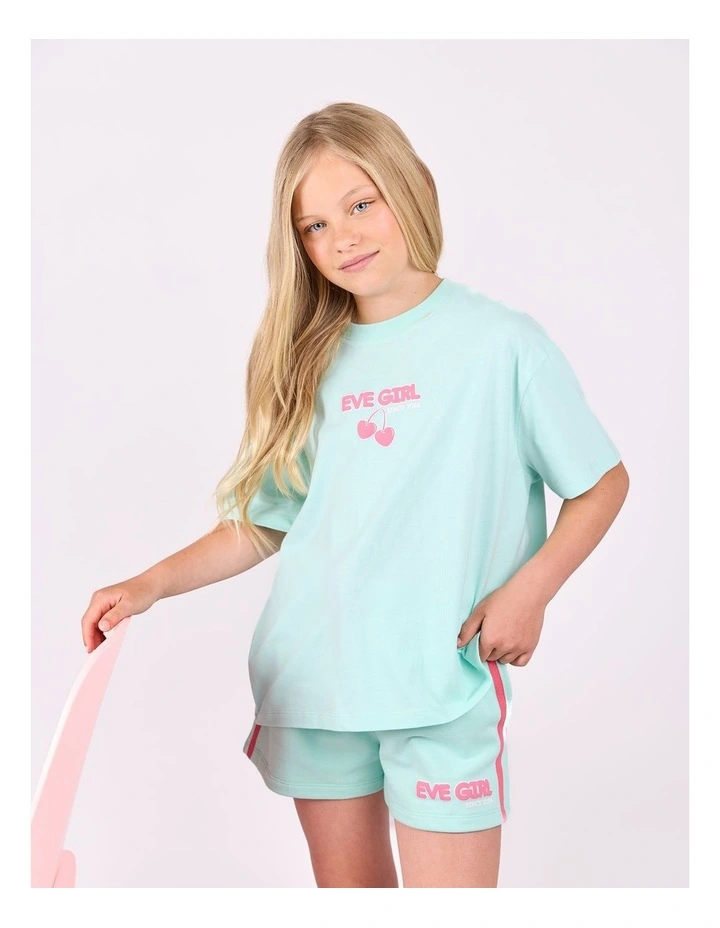 Lounge Club Tee (8-16 Years) in Mint image 3