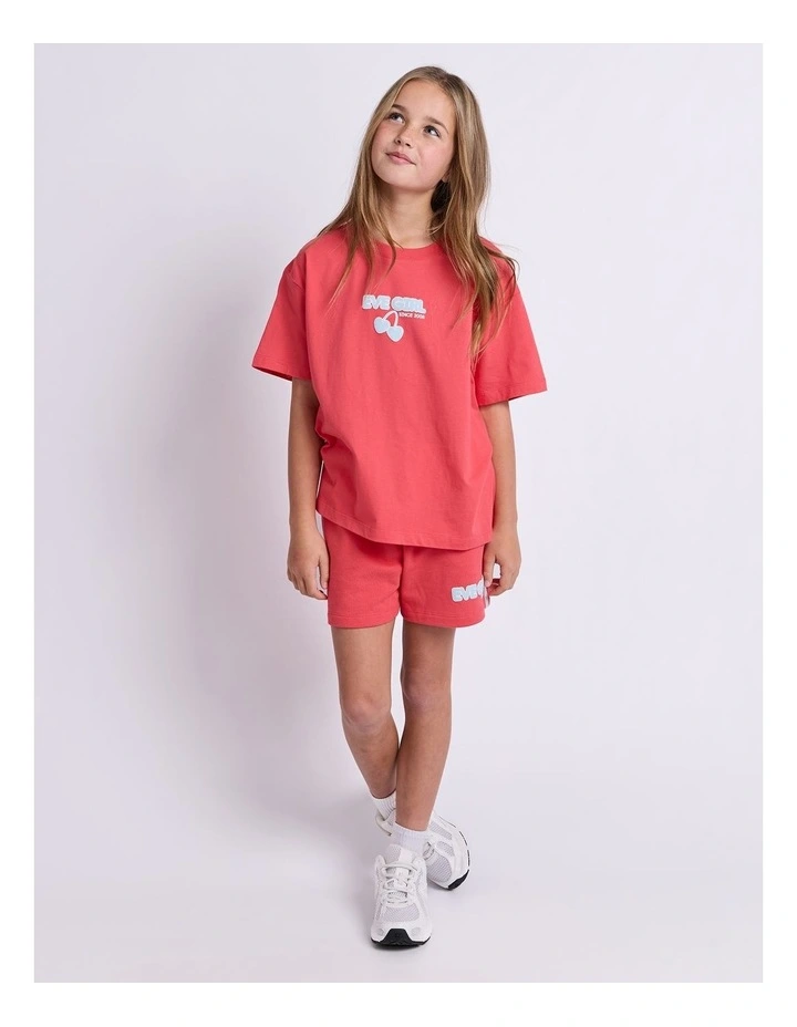 Lounge Club Tee (8-16 Years) in Watermelon image 5