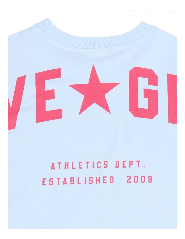 Motion Tee (8-16 Years) in Light Blue image 7