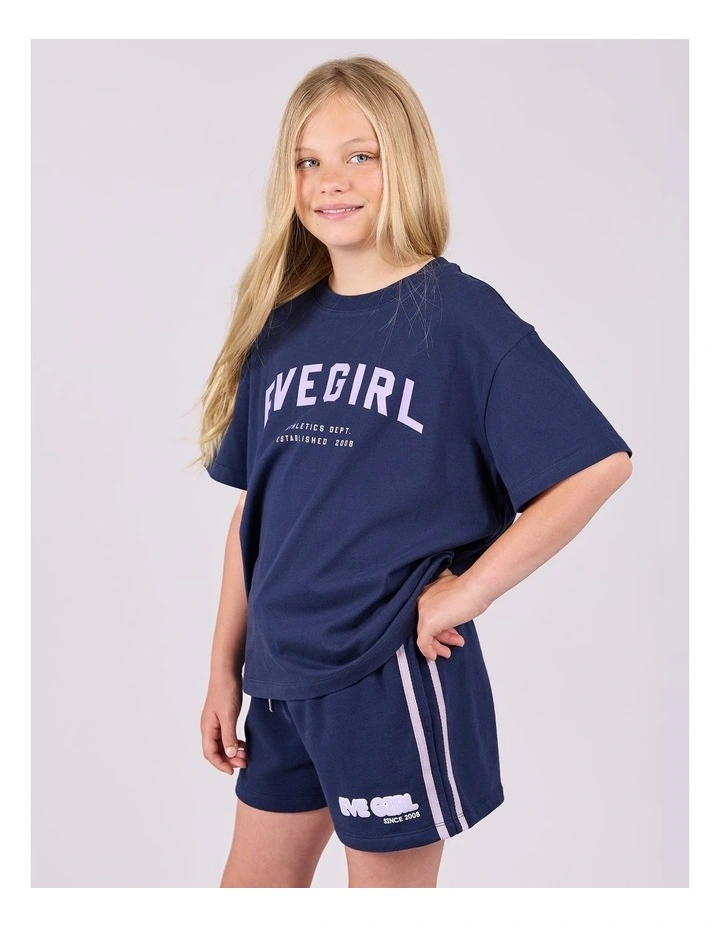 Motion Tee (8-16 Years) in Navy image 3