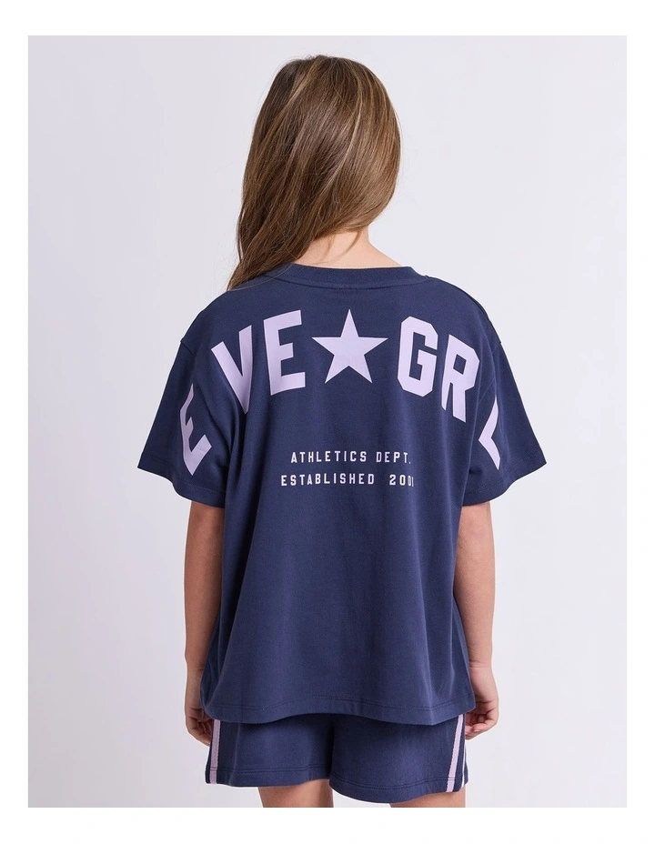 Motion Tee (8-16 Years) in Navy image 4