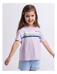 Retro Tee (3-7 Years) in Lilac