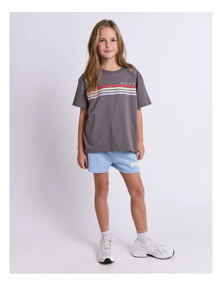 Retro Tee (8-16 Years) in Grey image 3