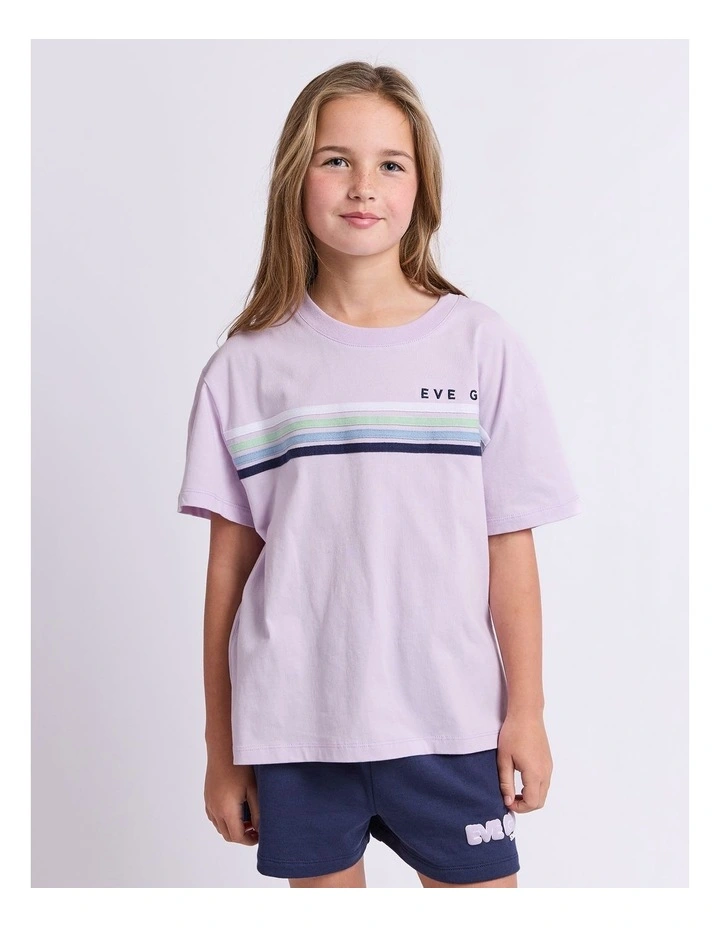 Retro Tee (8-16 Years) in Lilac image 1