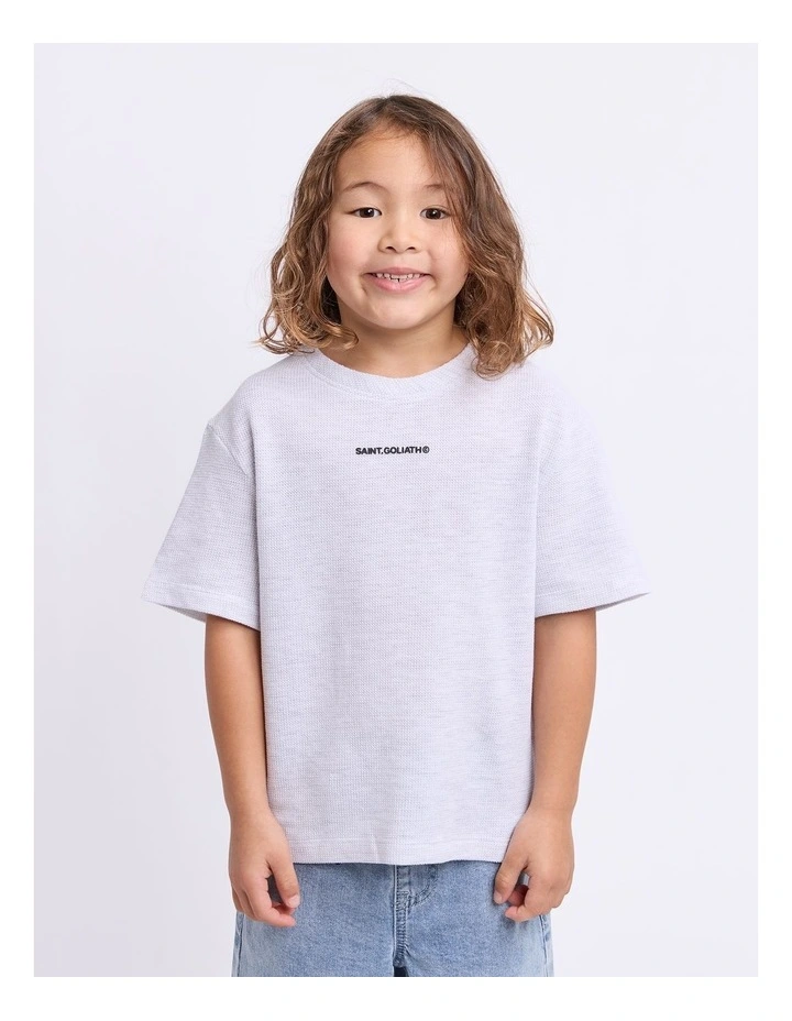Waffle Tee (Size 3-7) image 1