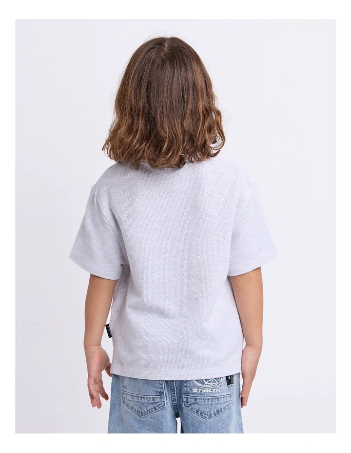 Waffle Tee (Size 3-7) image 2