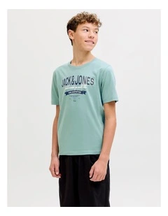JJ LOGO TEE SS O-NECK 2 COL JNR