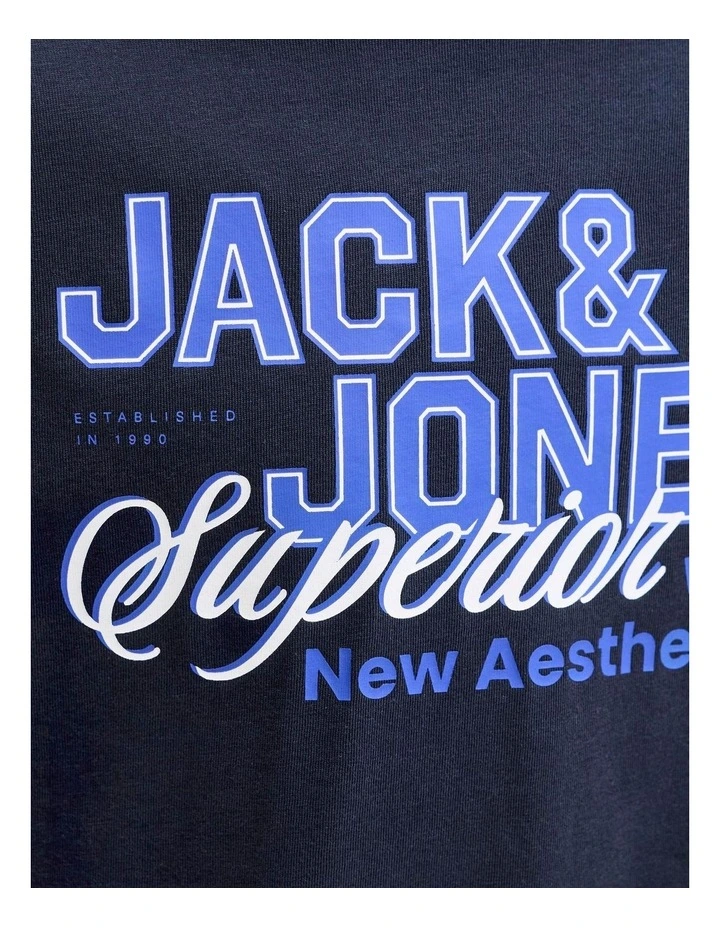 JJ LOGO TEE SS O-NECK 2 COL JNR image 4