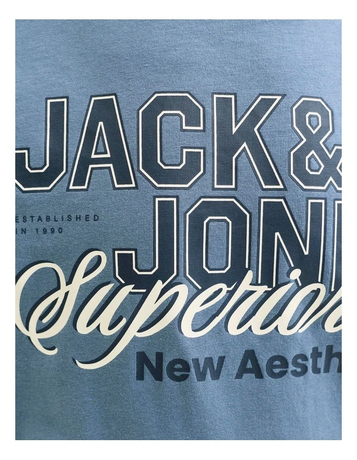 JJ LOGO TEE SS 2 COLOUR JNR image 4